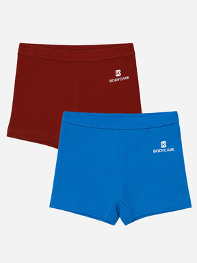 Girls Lycra Boyshorts Lycra Waistband Pack of 2 - Bodycare