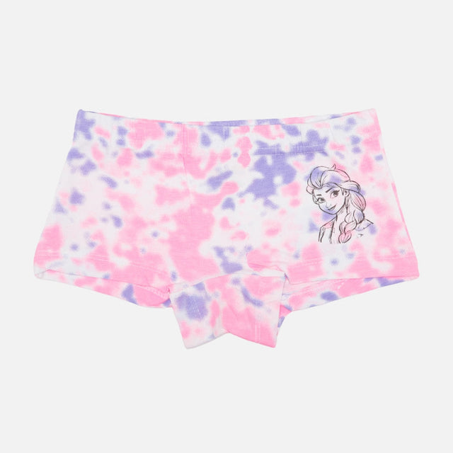 Girls Frozen Cotton Spandex Boyshorts Inner Elastic Stretch Pack of 2 - Bodycare