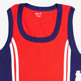 Boys Cotton Rib Vest Round Neck Sleeveless Pack of 5 - Bodycare