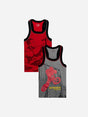 Boys 100% Cotton Vest Round Neck Sleeveless Pack of 3 - Bodycare