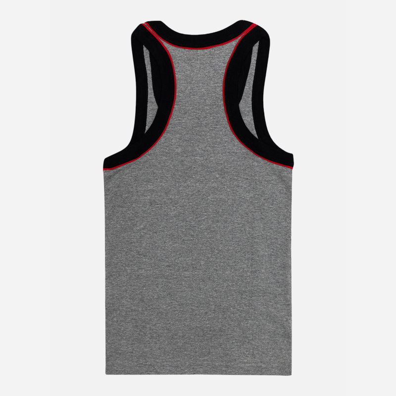 Boys 100% Cotton Vest Round Neck Sleeveless Pack of 3 - Bodycare