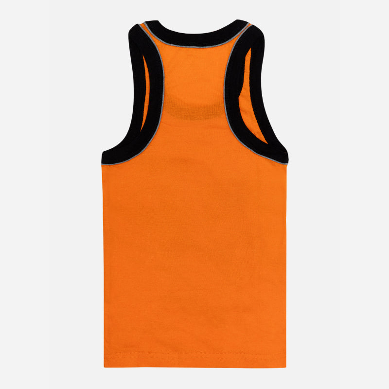 Boys 100% Cotton Vest Round Neck Sleeveless Pack of 3 - Bodycare