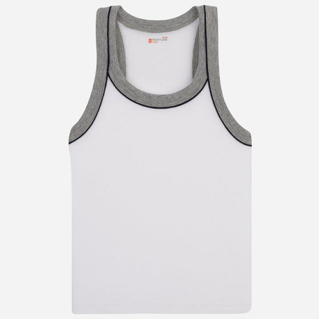 Boys Vest Round Neck Sleeveless Pack of 3