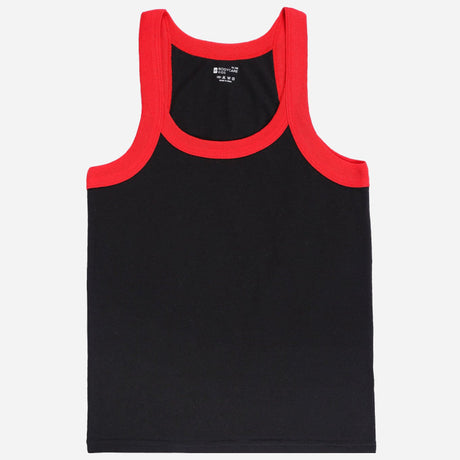 Boys Vest Round Neck Sleeveless Pack of 3