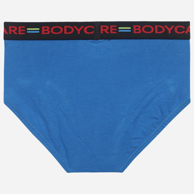Boys Cotton Spandex Innerwear Briefs with Top Elastic, Soft Breathable Fabric and Stretchable Waistband - Pack of 2