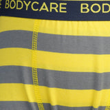 Bodycare Boys Trunks Stripe Yellow & Black Pack Of 2