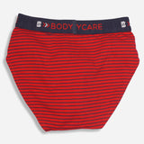 Bodycare Boys Brief Stripe Red & Blue Pack Of 2