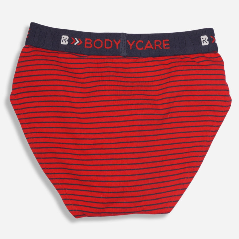 Bodycare Boys Brief Stripe Red & Blue Pack Of 2
