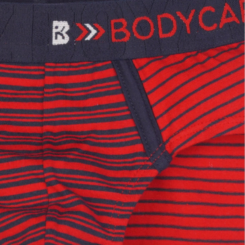 Bodycare Boys Brief Stripe Red & Blue Pack Of 2