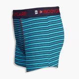 Bodycare Boys Trunks Stripe Red & Blue Pack Of 2