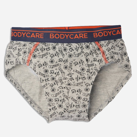 Bodycare Boys Brief Black & Grey Pack Of 2