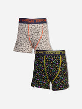 Bodycare Boys Trunks Black & Grey Pack Of 2