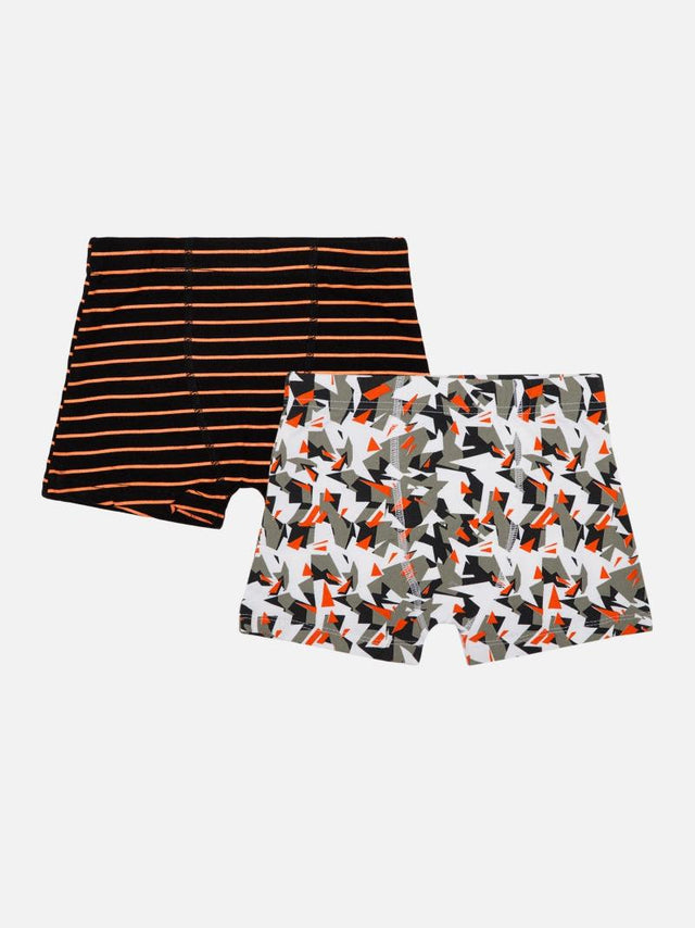 Boys Cotton Spandex Trunk Inner Elastic Stretch Pack of 2 - Bodycare