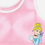 Bodycare Princess All Girls Crop Top Round Neck Sleeveless Solid Pack Of 2 - Assorted