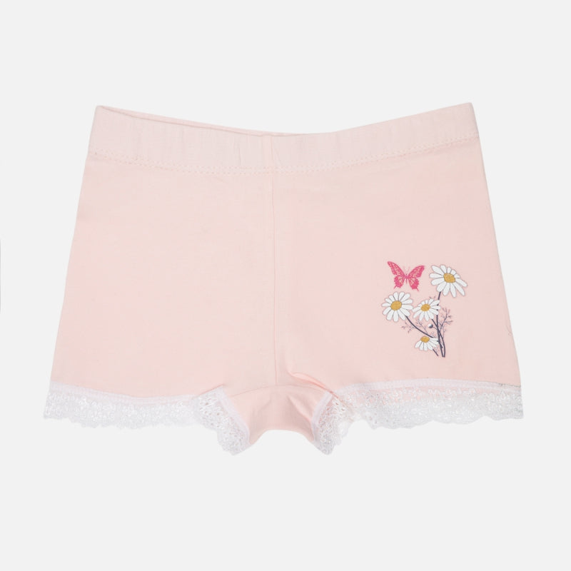 Girls Cotton Spandex Boyshorts Inner Elastic Stretch Pack of 2 - Bodycare