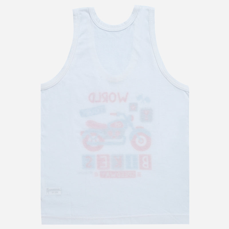 Boys Vest Round Neck Sleeveless Pack of 3 - Bodycare