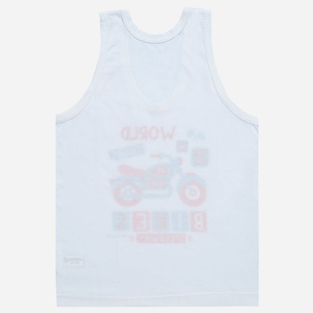Boys Vest Round Neck Sleeveless Pack of 3 - Bodycare