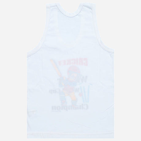 Bodycare Boys Cotton Vest Round Neck Sleeveless Solid Pack Of 6