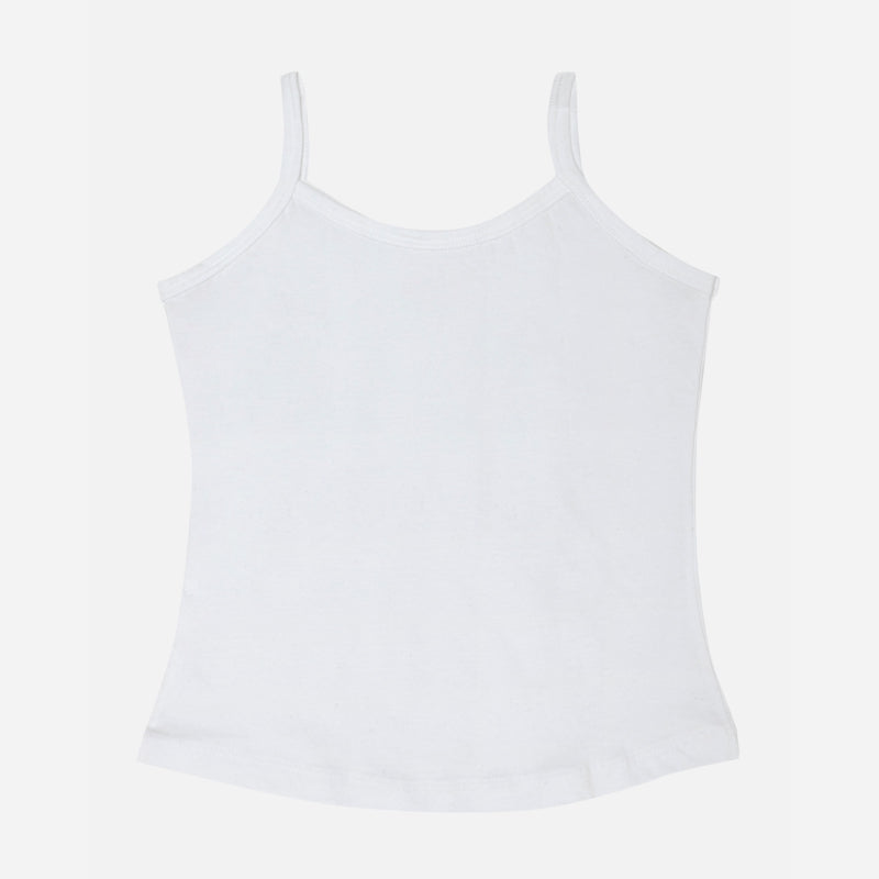 Girls Organic Vest Dori Neck Sleeveless Pack of 2 - Bodycare