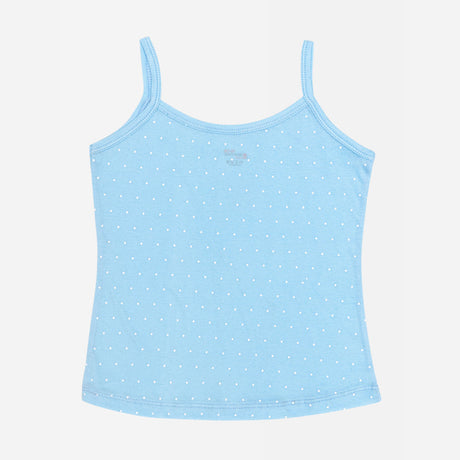 Bodycare Girls Regular Fit Vest, Dori Neck Sleeveless, Assorted, 1000% Cotton, Pack Of 4