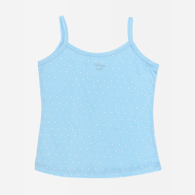 Girls Organic Cotton Vest Round Neck Dori Neck Pack of 4 - Bodycare