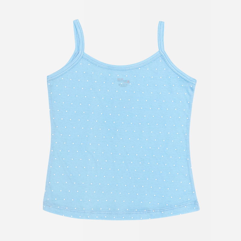 Girls Organic Cotton Vest Round Neck Dori Neck Pack of 4 - Bodycare