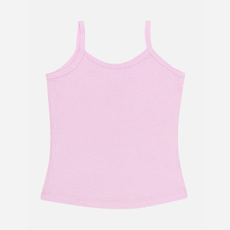 Bodycare Girls Regular Fit Vest, Dori Neck Sleeveless, Assorted, 1000% Cotton, Pack Of 4