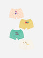Girls Organic Cotton Boyshorts Pack of 4 - Bodycare