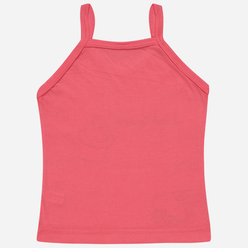 Girls Vest Dori Neck Sleeveless Pack of 6 - Bodycare