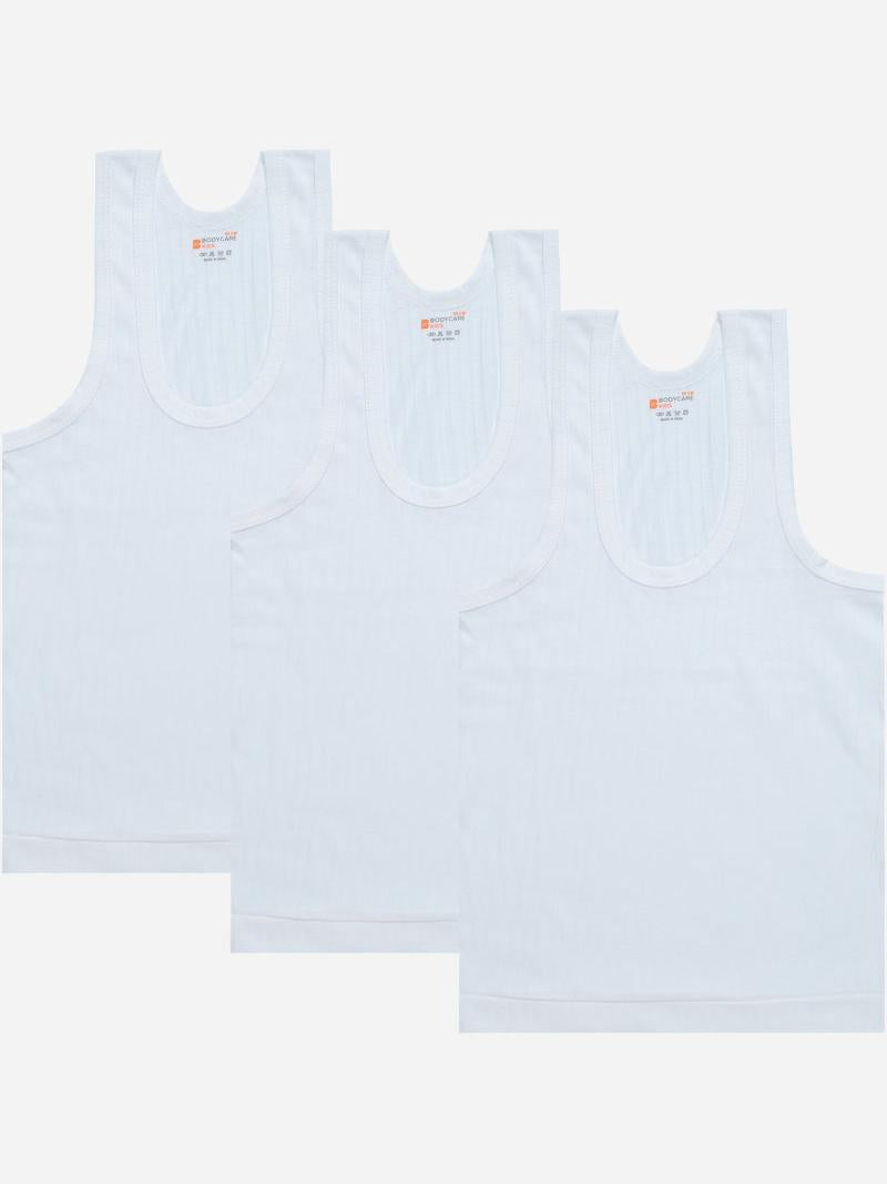 Bodycare Boys Vest Round Neck Sleeveless Pack Of 3