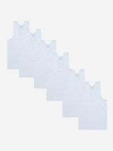 Bodycare Boys Cotton Vest Round Neck Sleeveless Pack Of 6