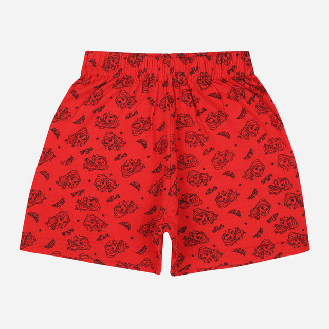 Girls 100% Cotton Boyshorts Inner Elastic Pack of 4 - Bodycare
