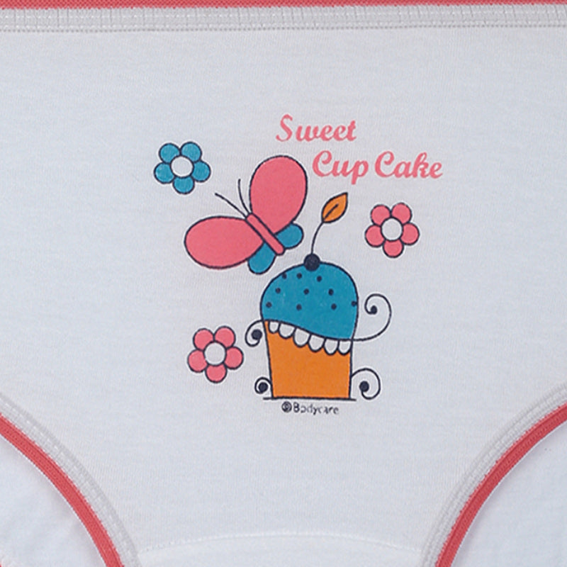 Bodycare Girls Cotton Panty Solid Pack Of 6