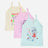 Kids camisole multipack with pastel colors and cute printed graphics for girls