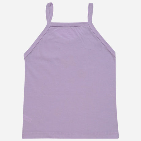 Bodycare Girls Cotton Vest Dori Neck Sleeveless Solid Pack Of 6