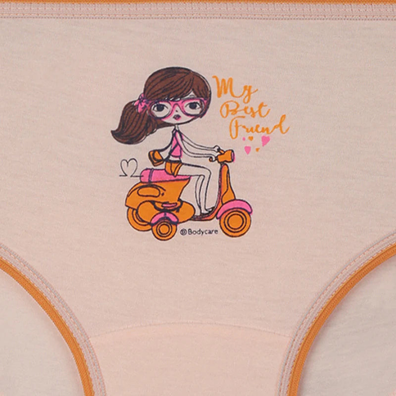 Girls Panty Top Elastic Pack of 6