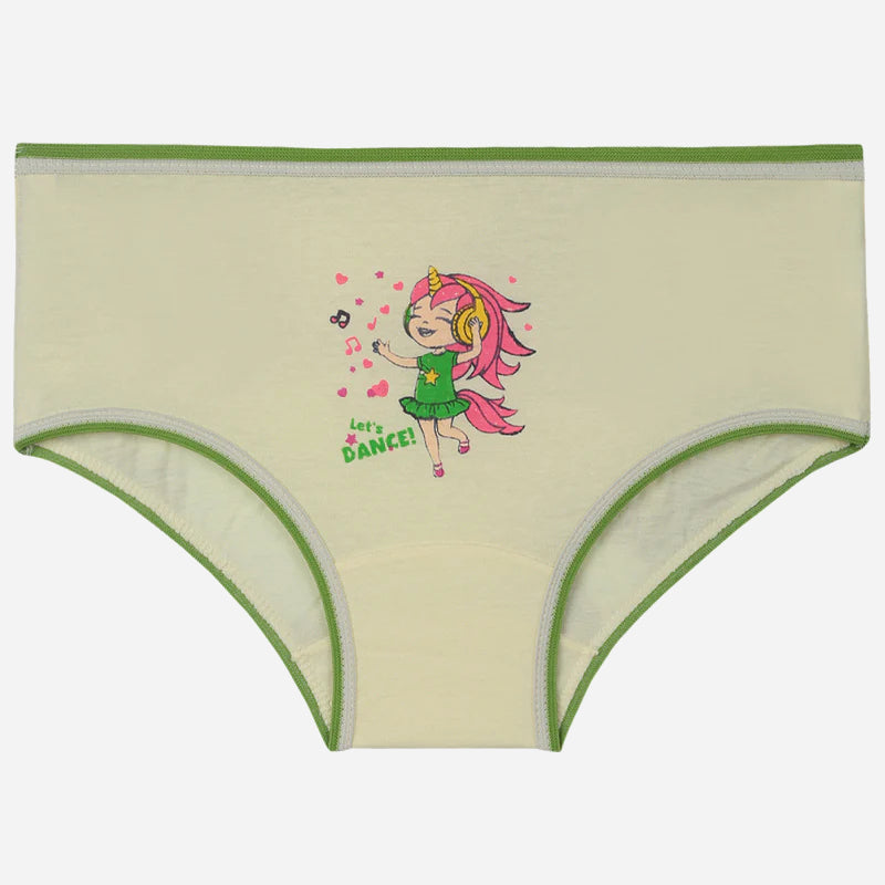 Girls Panty Top Elastic Pack of 6