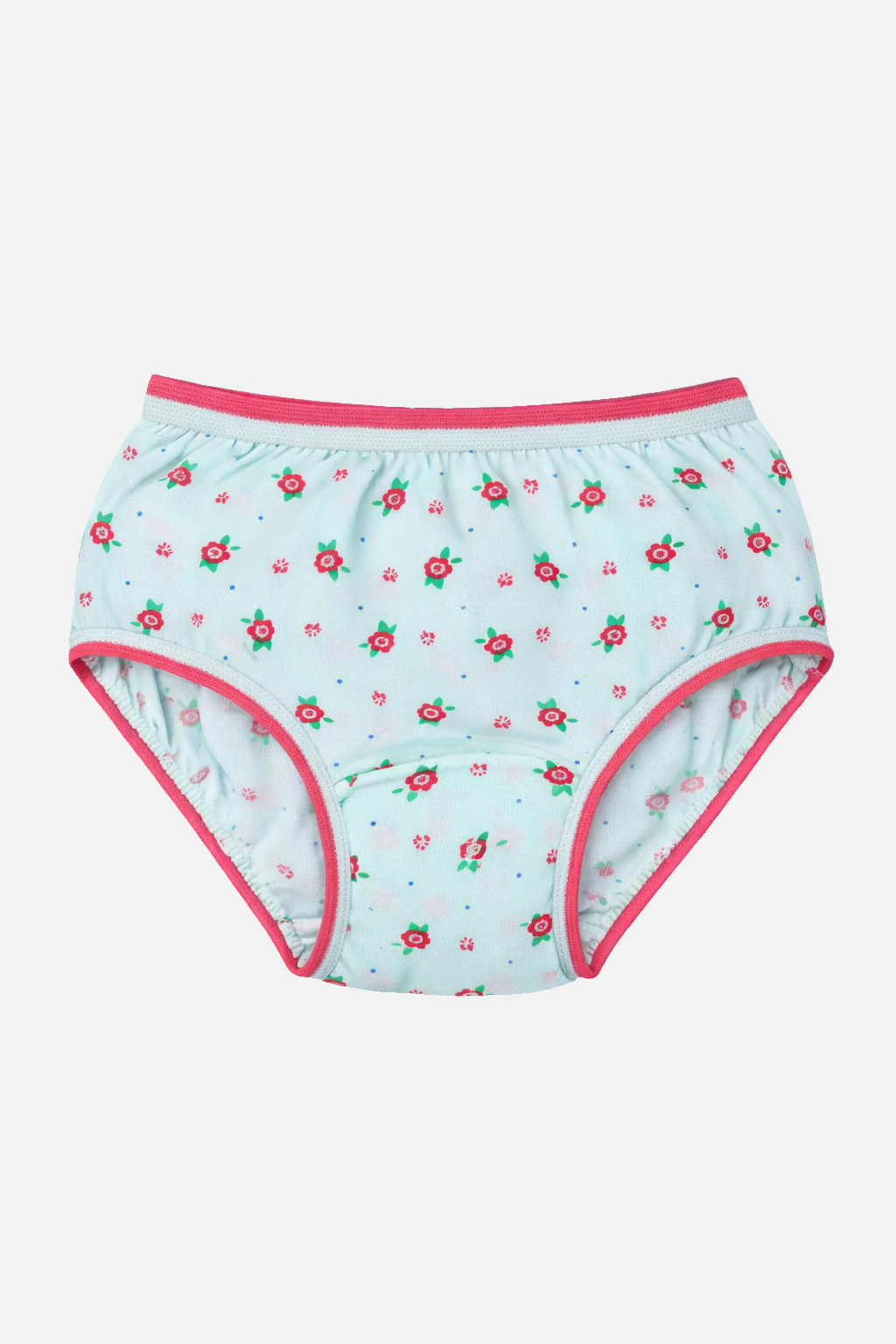 Girls Innerwear Panty Top Elastic Printed for Everyday Comfort, Easy Fit and Kids Innerwear Essentials - Pack of 3