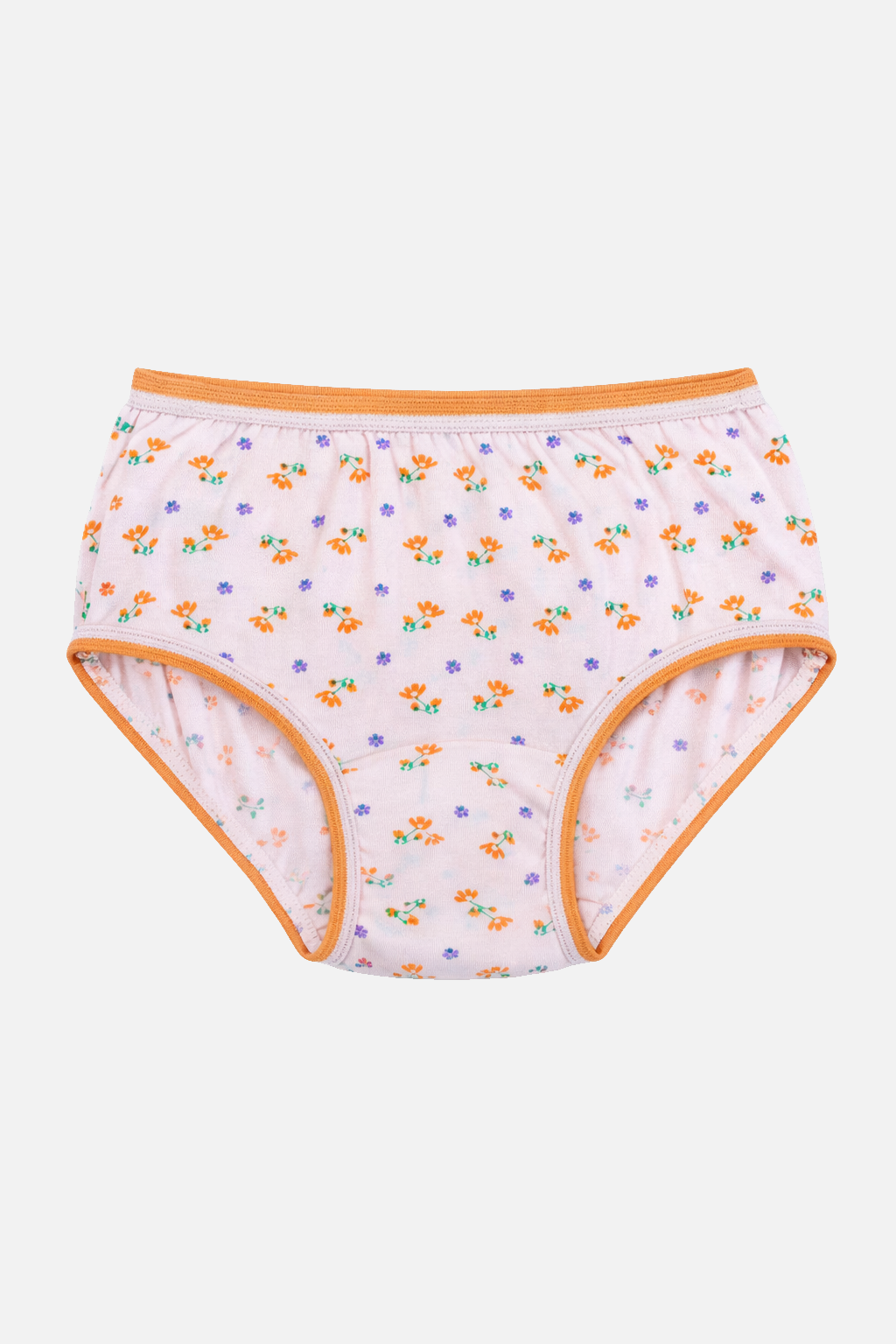 Girls Innerwear Panty Top Elastic Printed for Everyday Comfort, Easy Fit and Kids Innerwear Essentials - Pack of 3