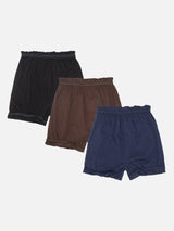 Bodycare Unisex Bloomer Solid Pack of 3 - Assorted