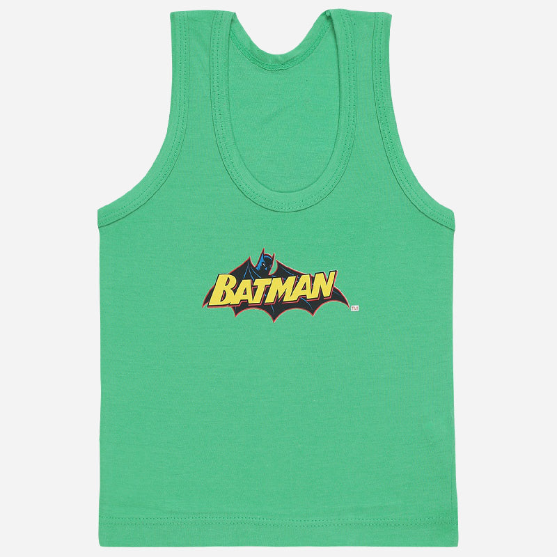 Boys Justice League 100% Cotton Vest Pack of 3