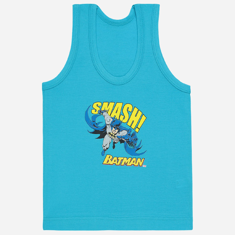 Boys Justice League 100% Cotton Vest Pack of 3