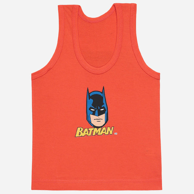 Boys Justice League 100% Cotton Vest Pack of 3 - Bodycare