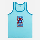 Boys Avengers 100% Cotton Vest Round Neck Sleeveless Pack of 4