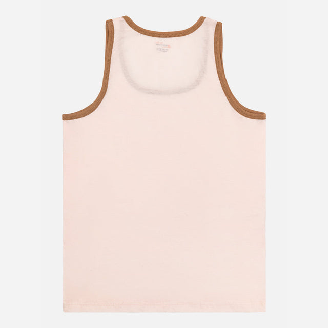 Boys 100% Cotton Round Neck Sleeveless Vest with Regular Fit for Everyday Innerwear Comfort - Pack of 4