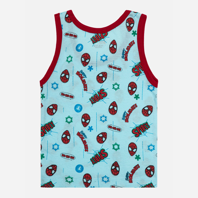 Boys 100% Cotton Sleeveless Round Neck Vest with Regular Fit for Comfortable Daily Innerwear Use - Pack of 4