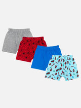 Bodycare Spiderman Boys Trunk Assorted Pack Of 4