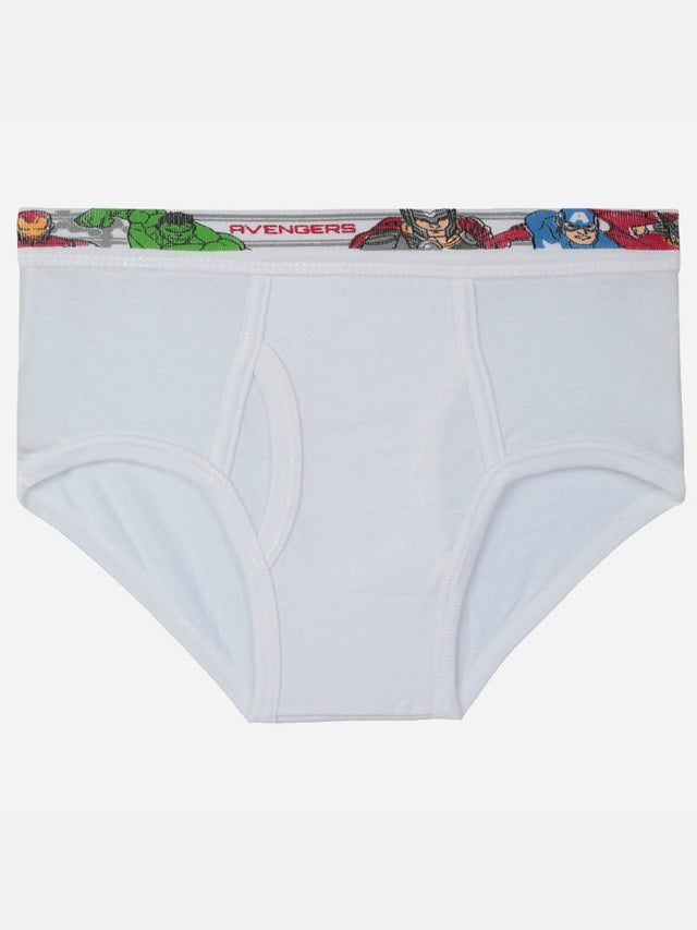 Baby Boys Avengers Cotton Spandex Brief Lycra Waistband Pack of 6 - Bodycare