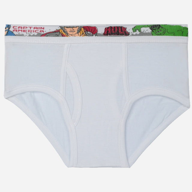 Baby Boys Avengers Cotton Spandex Brief Lycra Waistband Pack of 6 - Bodycare