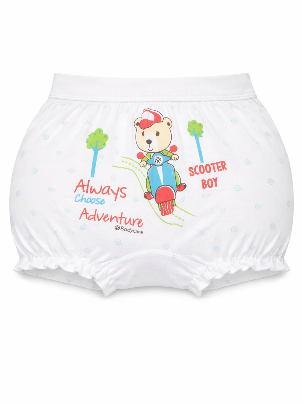 Unisex Cotton Spandex Bloomer Stretch Lycra Band Pack of 6 - Bodycare